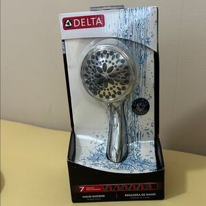 Delta Chrome Handheld Showerhead, New in Box